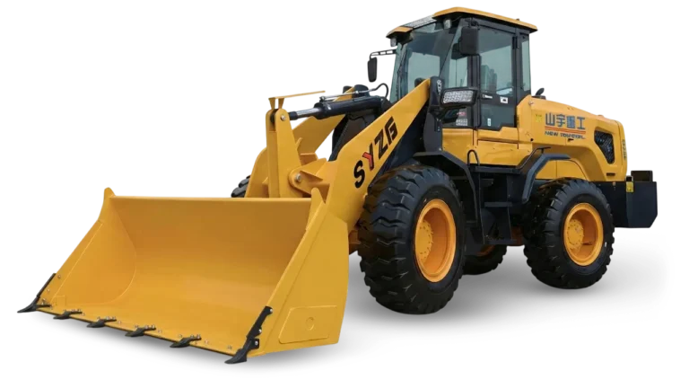 รถตักล้อยางแบรนด์ SYZG และ LUGONG นำเข้าโดย Lutai International ผู้นำเข้าอย่างเป็นทางการในประเทศไทย